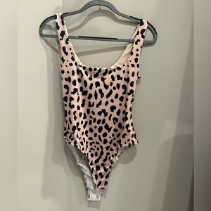 Princess Polly cheetah print bodysuit